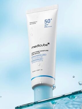 NIB medicube Zero Pore Moisture Sun Serum 50ml